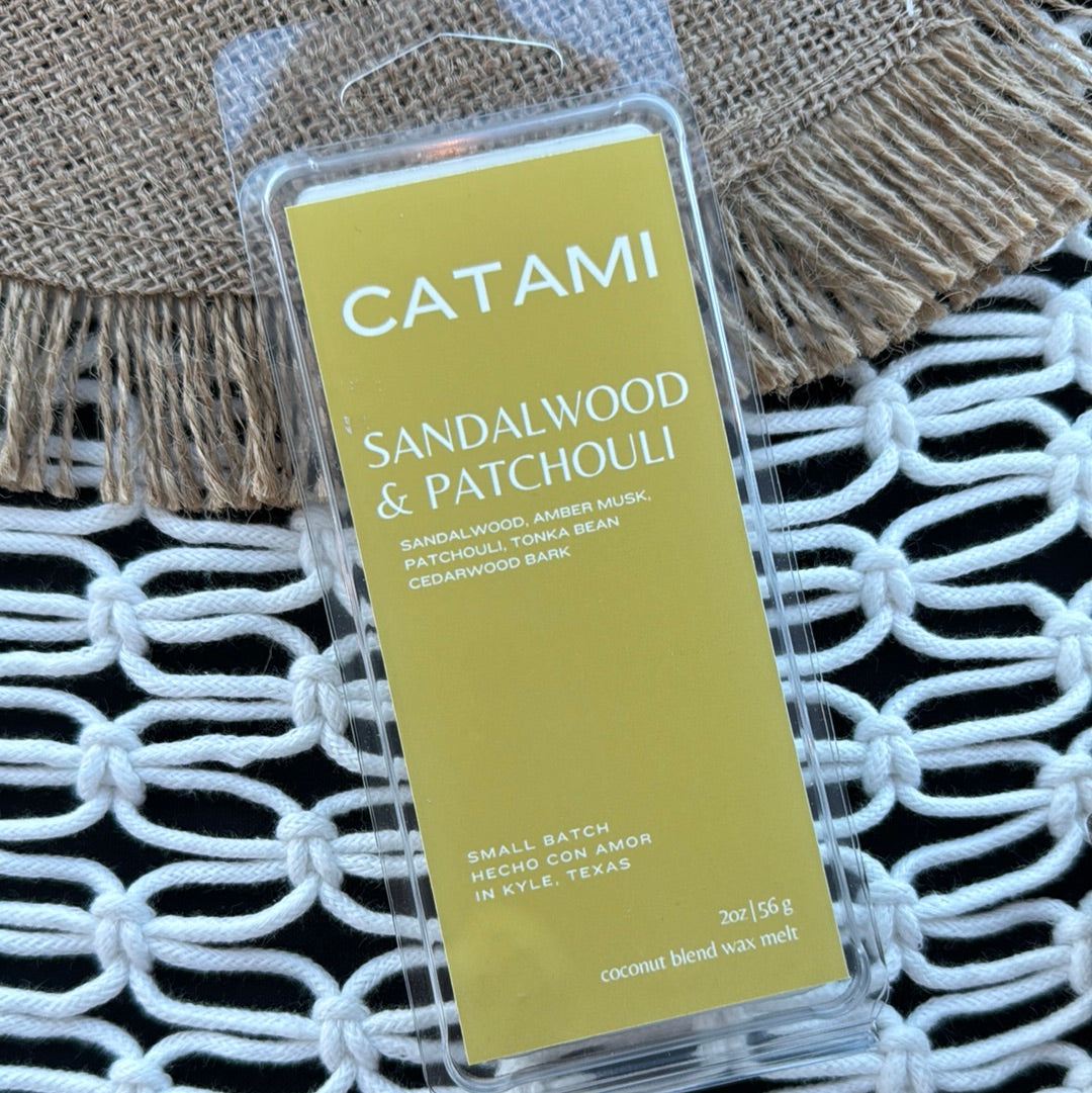 sandalwood and patchouli