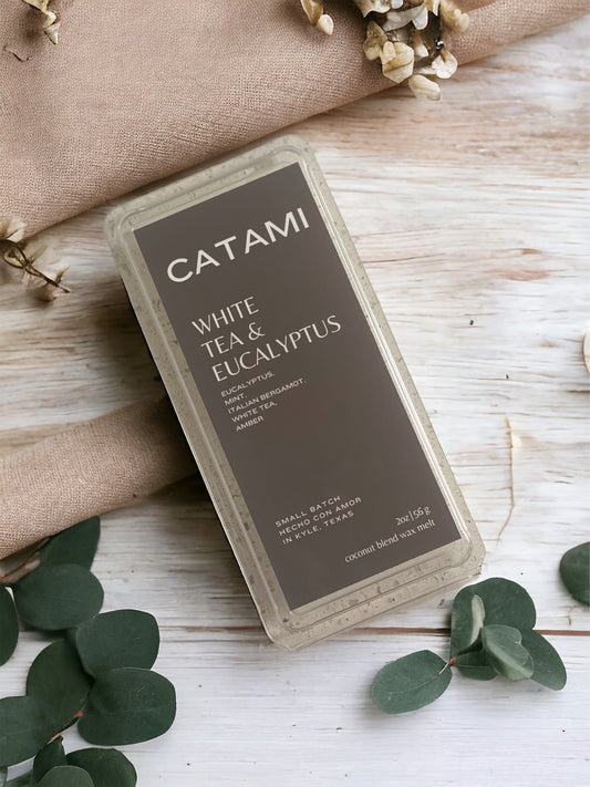White Tea & Eucalyptus Wax Melt 2oz